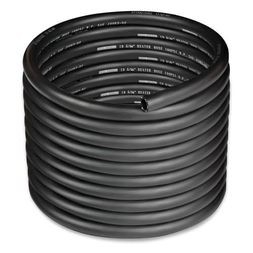 EVIL ENERGY 516 Heater Hose Coolant Radiator Straight 100PSI SAE 20R3 25FT Black - Image 1