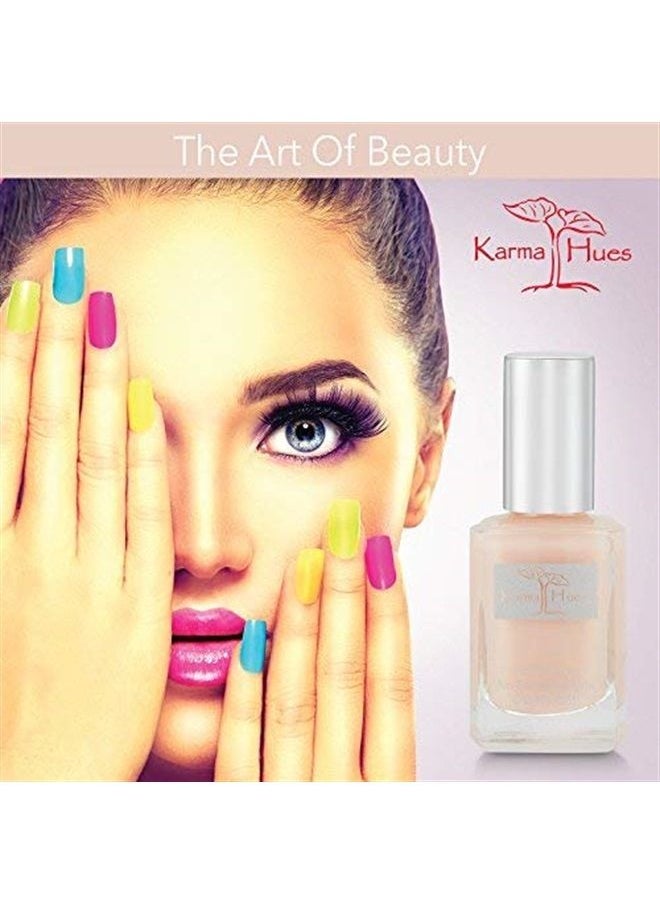 karma organic - Karma Organic deep Nutrition Nail Strengthener for Thin Nails and Growth, Nail Ridge Filler Base Coat Polish, Nail Hardener Polish for Damaged Nails - Non-Toxic, Vegan, and Cruelty-Free (0.43 FL oz) - Image 1
