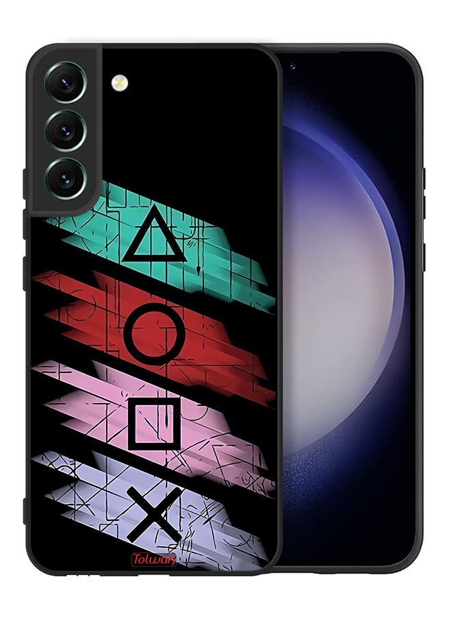 Tolwak Samsung Galaxy S22 Plus 5G Protective Case Cover Squid Game Icons
