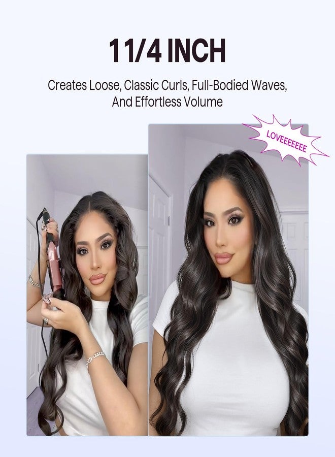 Wavytalk 3 in 1 Curling Wand Set with Heated Round Brush,Versatile Styling - Image 5