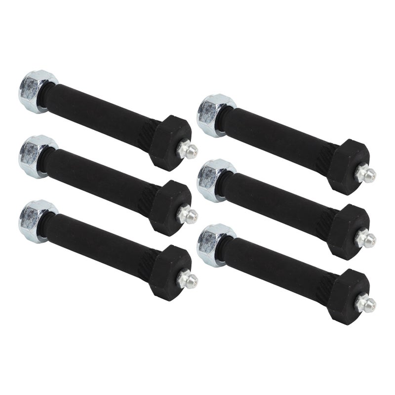 Trailer Axle Spring Shackle Bolt with Locknut Steel Grease Type Eye Wet Bolt for 2000 3500 5200 6000 7000 Axles - Image 5