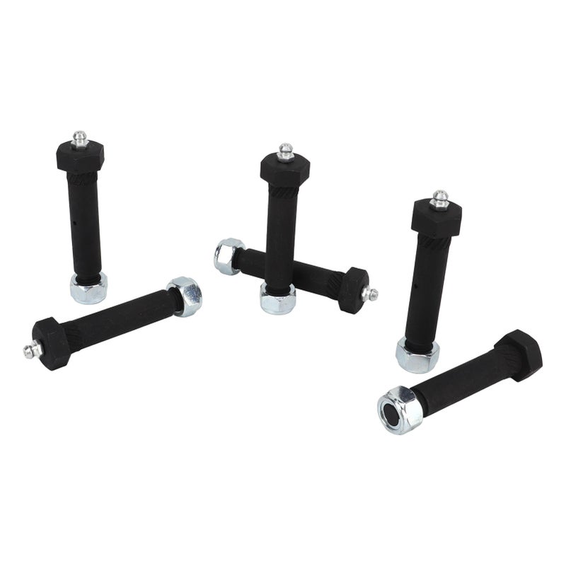Trailer Axle Spring Shackle Bolt with Locknut Steel Grease Type Eye Wet Bolt for 2000 3500 5200 6000 7000 Axles - Image 4