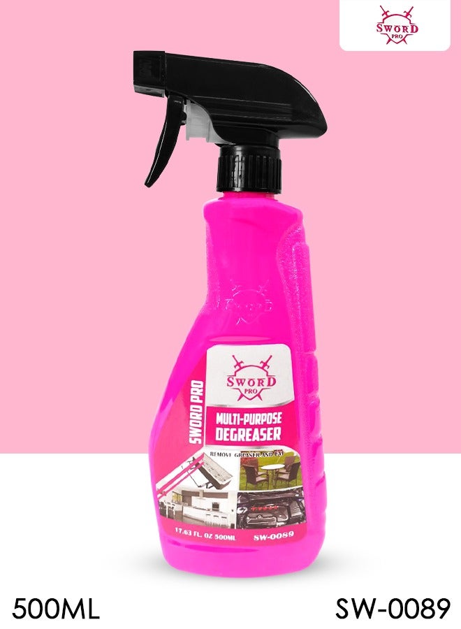 Sword Pro Multi-Purpose Degreaser 500ml - Powerful Cleaner for Home, Kitchen, and Vehicles sw-0089 - Image 1