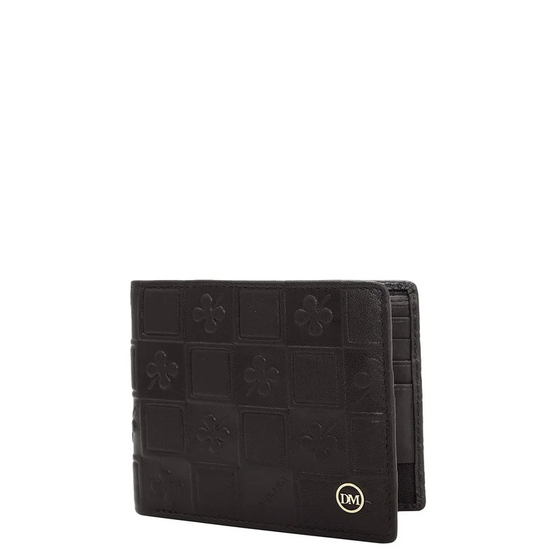 Da Milano brown Brown Bifold Leather Mens Wallet for Men | Best Price UAE