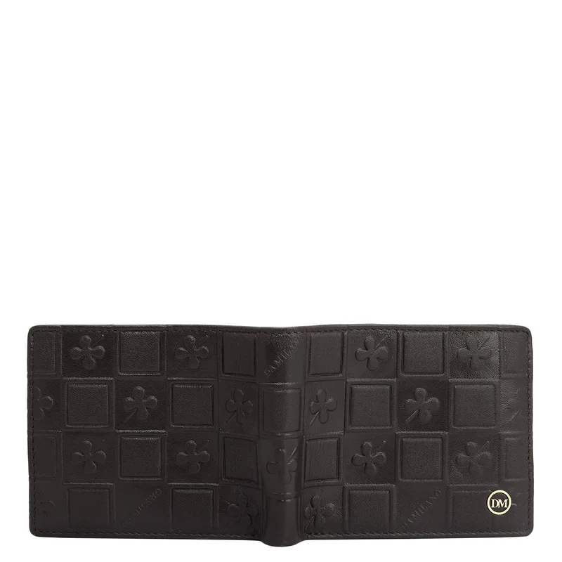 Da Milano brown Brown Bifold Leather Mens Wallet for Men | Best Price UAE