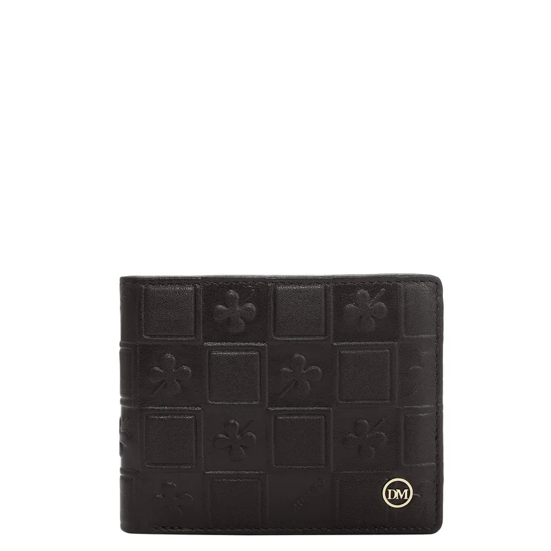 Da Milano Da Milano Men's Genuine Leather Bifold Wallet - Brown (MW-10143J)