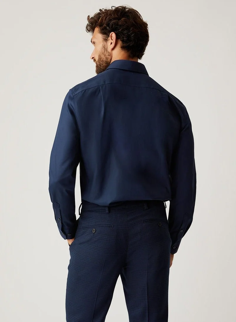 ماركس وسبنسر قميص أساسي بقصّة عادية