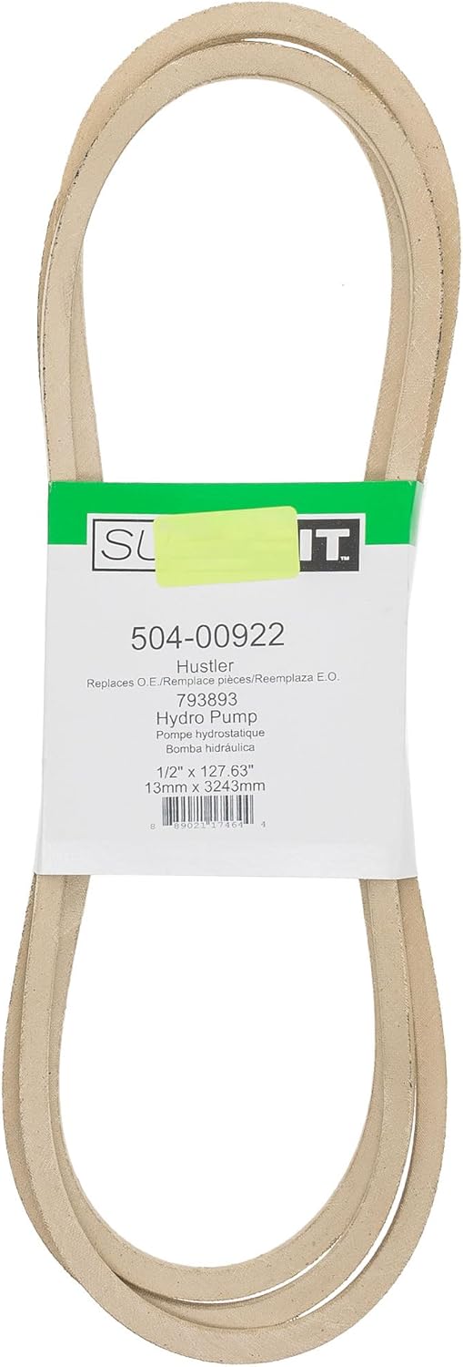 Surefit SureFit Hydro Pump Drive Belt Replacement for Hustler 793893 42 Cut Deck Mini FasTrak Lawn Mowers  - Image 1