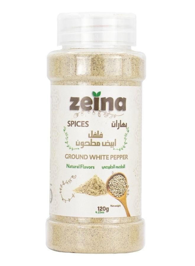 زينة فلفل أبيض مطحون 120جم - Image 1