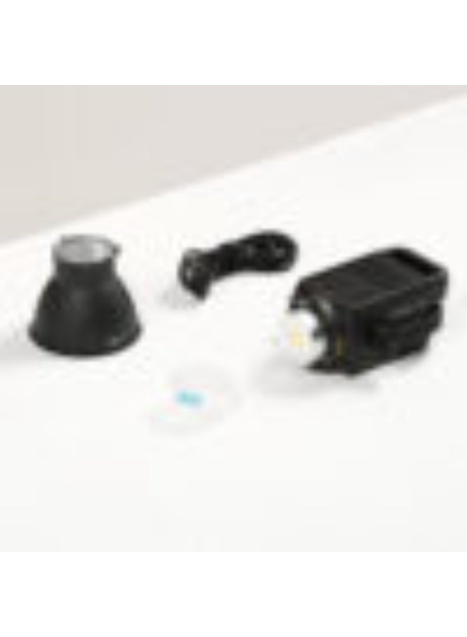 نانليت 2X (مصباح أحادي LED من نوع Nanlite FS-200 ضوء النهار) + لوحة إضاءة LED صغيرة من نوع LitoLite 5C RGBWW - Image 2