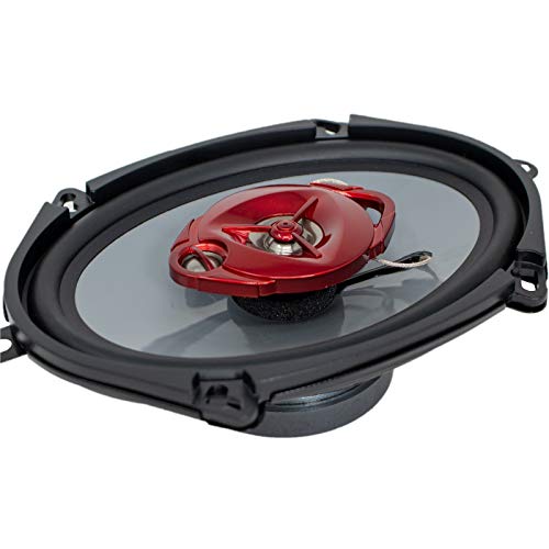 SoundXtreme Pair of SoundXtreme 5x7/ 6x8 in 3-Way 350 Watts Coaxial Car Speakers 4-Ohm (2 Speakers) - Image 4