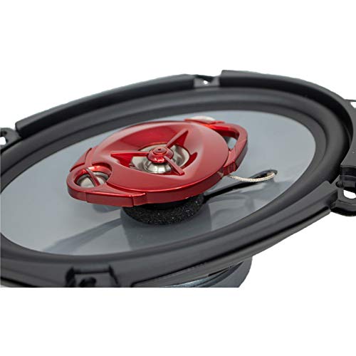 SoundXtreme Pair of SoundXtreme 5x7/ 6x8 in 3-Way 350 Watts Coaxial Car Speakers 4-Ohm (2 Speakers) - Image 5
