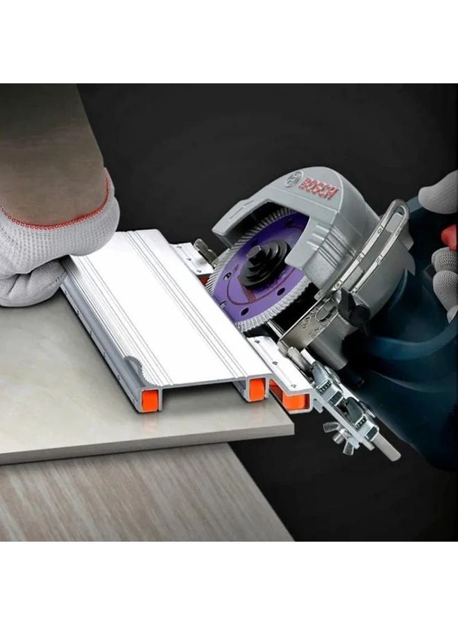 45 Degree Angle Tile Cutter Support Bracket Aluminum Alloy Precision Chamfer Gauge Tool - Image 2