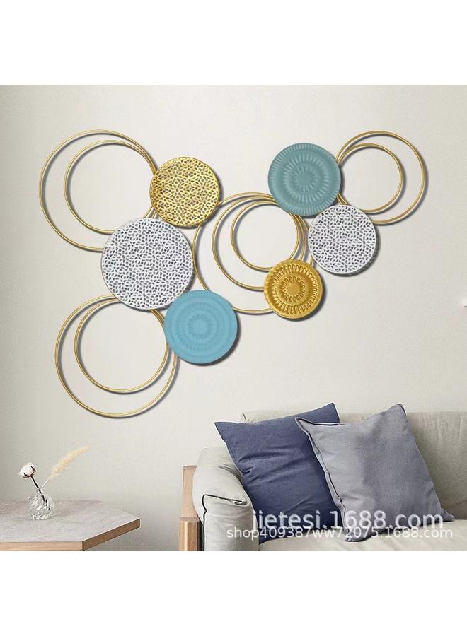 Bluejw Creative Ornaments Nordic Light Luxury Bedside Bedroom Wall Pendant Sofa Background Wall Pendant Wrought Iron Wall Decoration Wholesale - Image 4