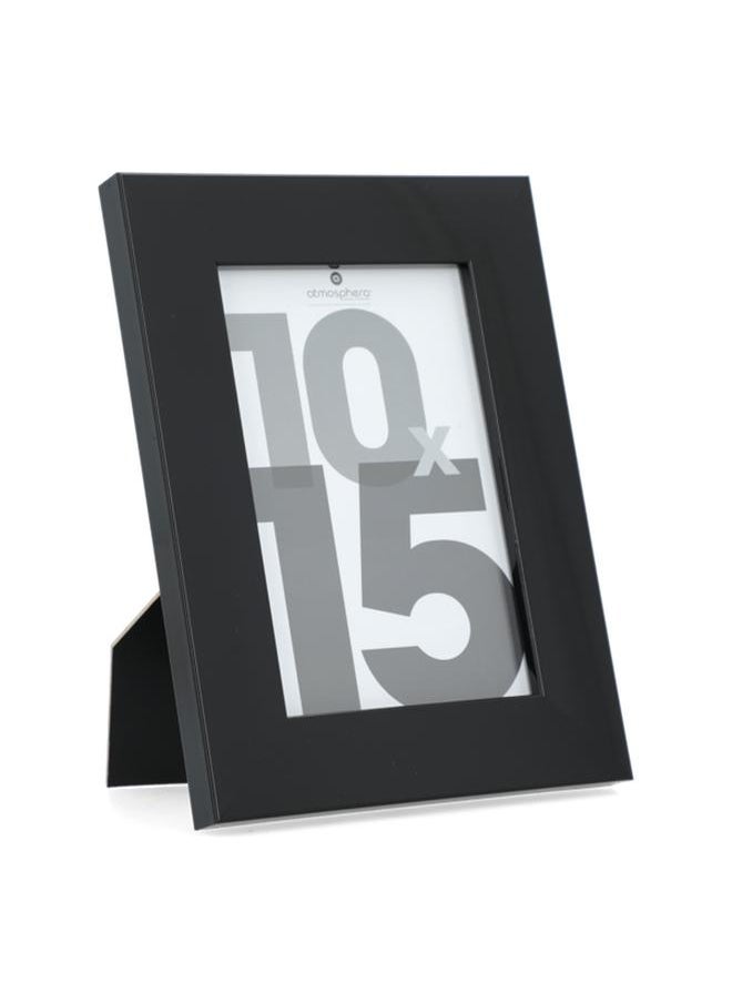 atmosphera Lise Elegant and Simple Design Dynamic Photo Frame Black 10 x 15cm  - Image 2