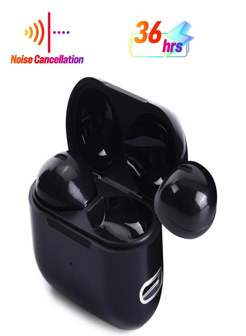 Generic Invisible Sleeping Earplugs, Wireless Small Bluetooth Sleeping Headphones, Comfortable and Soundproof, The World's Smallest Invisible Earplugs, Suitable for Side Sleepers Sleeping In-ear Wireless Earplugs, Work, Sleep, Music, Audiobooks  - Image 1