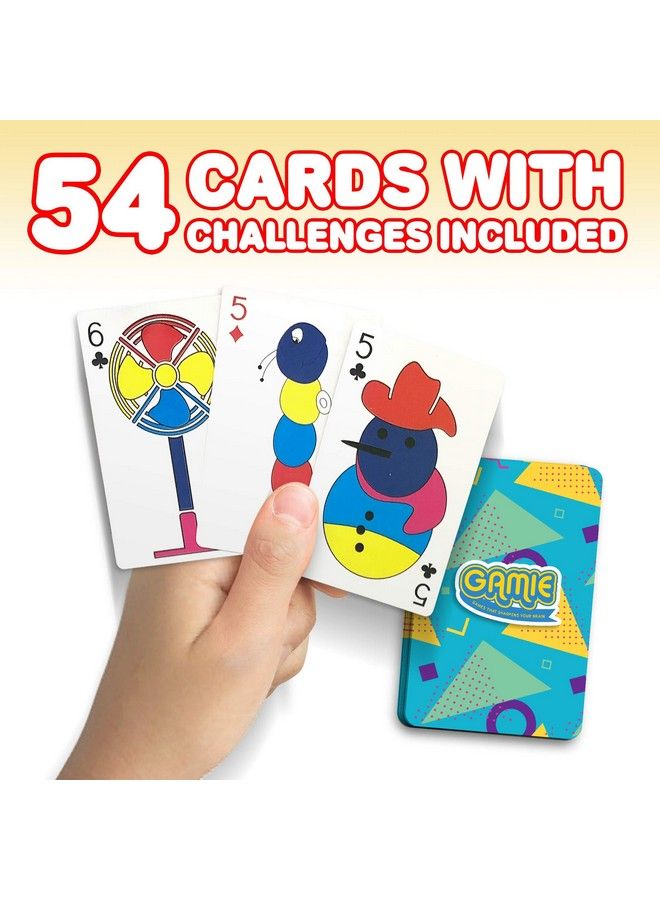 Gamie Stacking Cups Game With 54 Challenges 20 Stacking Cups Bell And Instruction Sheet Educational Color And Shape Matching Game Classic Quick Stacks Set For Boys Girls Teens Adults - Image 4
