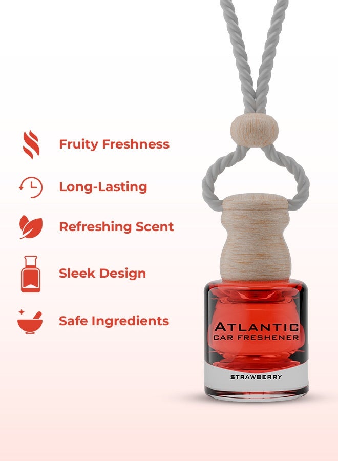 أتلانتيك معطر سيارة برائحة الفراولة الحلوة مع رائحة الفواكه - Image 5