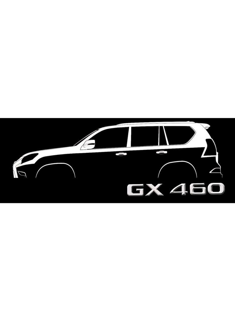 Vierex Fit Lexus GX460 Door Logo Light, Lexus GX 460 LED Projector Lamp, 2010-2024 Models, Plug And Play GX Accessories Super Bright No Fade Special Design Logo 2Pcs  - Image 5