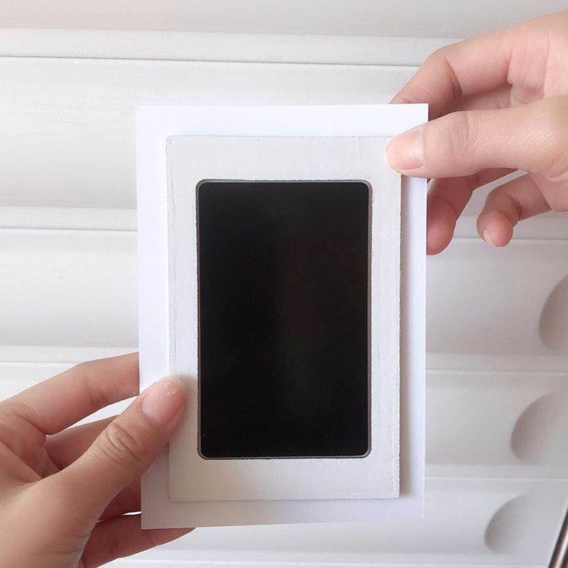 Newborn Keepsake Inkless Ink Pad: 100% Baby Safe, 9 Colors Available - Indirect Skin Contact for Detailed Prints Pet Paw Print Kit for 0-6 Months Old Infants and Pet Owners - Image 3