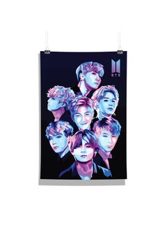 Epic Stuff Epic Stuff BTS Wall Poster A3 Size 12 x 18 inches Without Frame Best Gifts For BTS FansBTS FandomGreat Accessory For Home Decor Gradient 