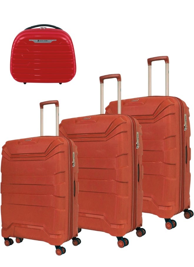 Track Unbreakable Luggage Set Of 4,Spinner wheels  - Image 1