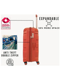 Track Unbreakable Luggage Set Of 4,Spinner wheels  - Image 3