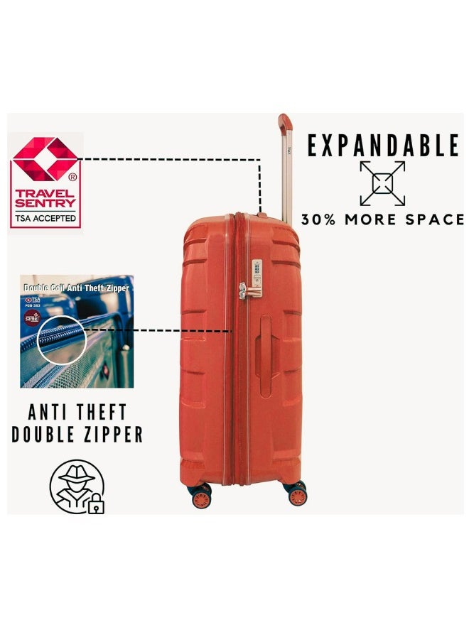 Track Unbreakable Luggage Set Of 4,Spinner wheels  - Image 3