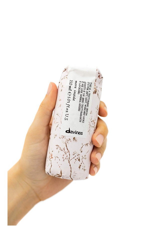 Davines Davines This is a Texturizing Serum, Workable Formula For Creating Body And Structure, Shaping Blow Dry Styling, Paraben-Free, 5.07 Fl. Oz.  - Image 5