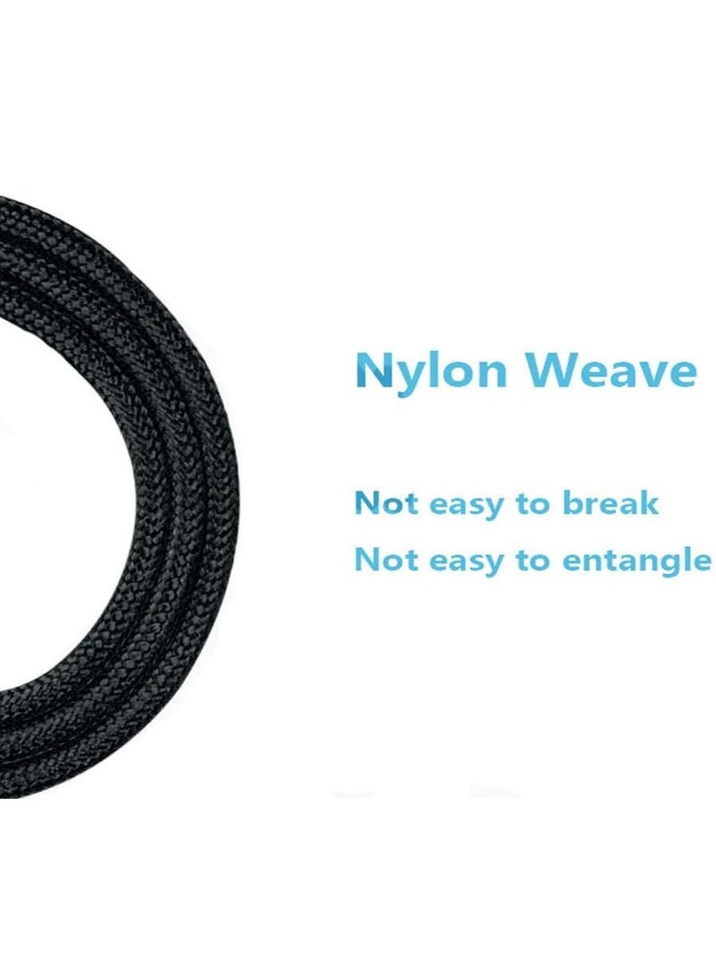 تايجر 3-in-1 Fast Charging Cable – USB Multi Charger Cord with Lightning, Type-C & Micro USB Connectors | Compatible with iPhone, Samsung, Huawei, Oppo, Tablets & More | Durable & Tangle-Free - Image 3