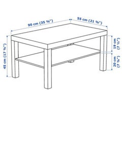 ماركة غير محددة طاولة خشبية متعددة الاستخدام لون اسود  - Image 3