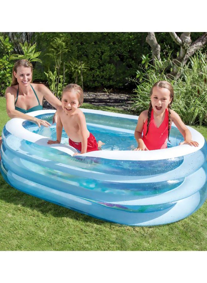 INTEX Oval Whale Fun Pool 64x42x18inch - Image 5