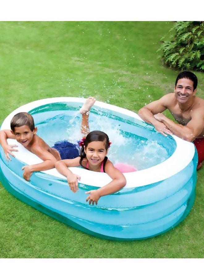INTEX Oval Whale Fun Pool 64x42x18inch - Image 4