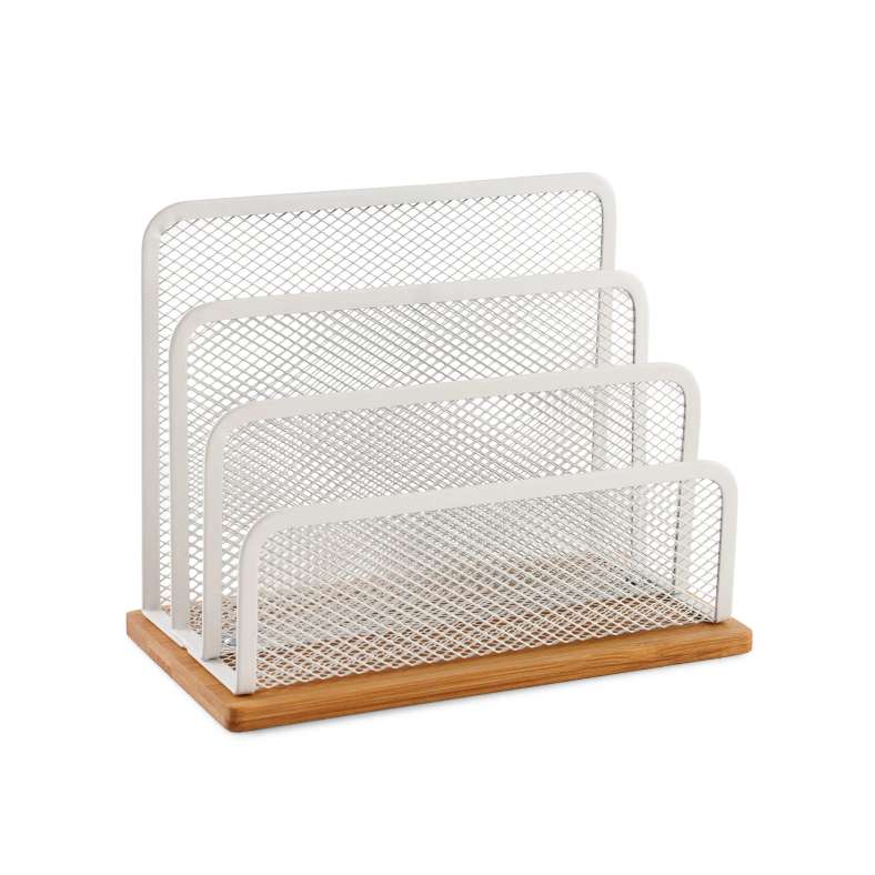 Pan Home Spectrum Multi File Holder 18x9.5x14.7cm - White - 262HHT9900371 - Image 4
