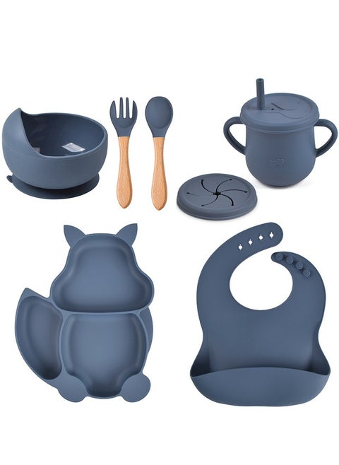 Non-Slip Silicone Feeding Set for Babies
