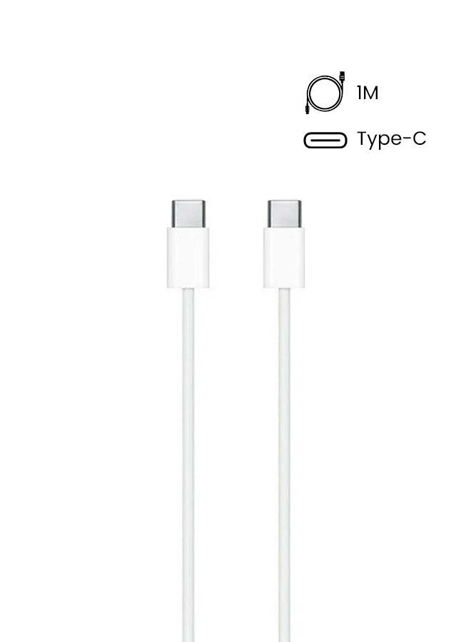 USB-C Charge Cable 1 meter White - Image 2