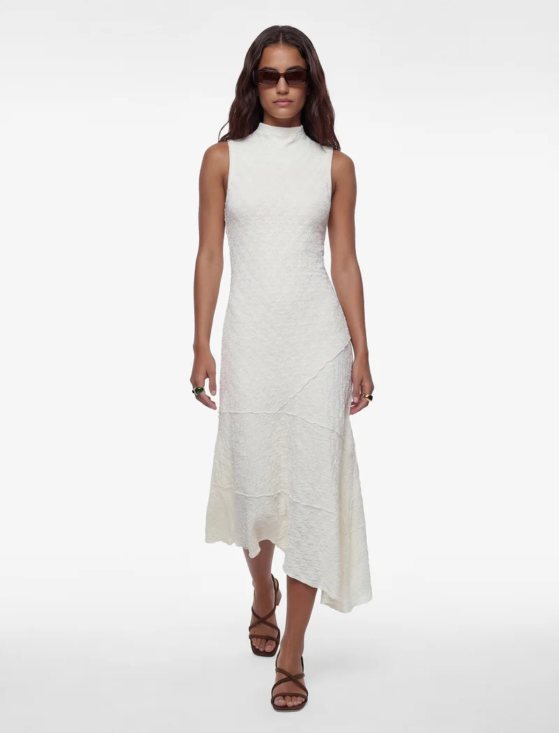 كوتون Lace Midi Dress