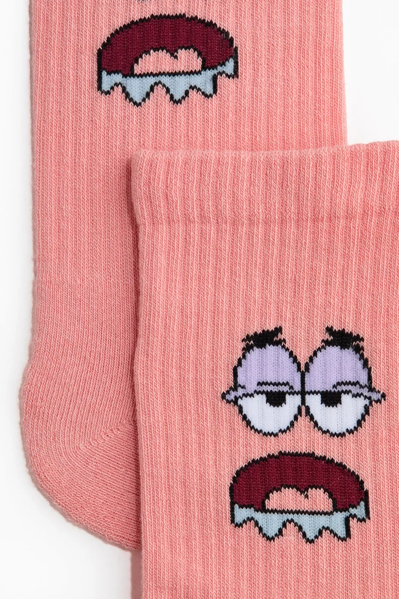 H&m Motif-detail socks