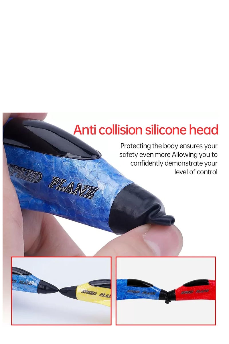 Remote Control Wireless Airplane Toy with Lights, Su-35 Rc Glider 2 Channel 2.4 GHZ Remote Control Planes, Outdoor Foam Rc Aircraft for Hobby Rc Airplanes,Included 1 Battery - Image 5