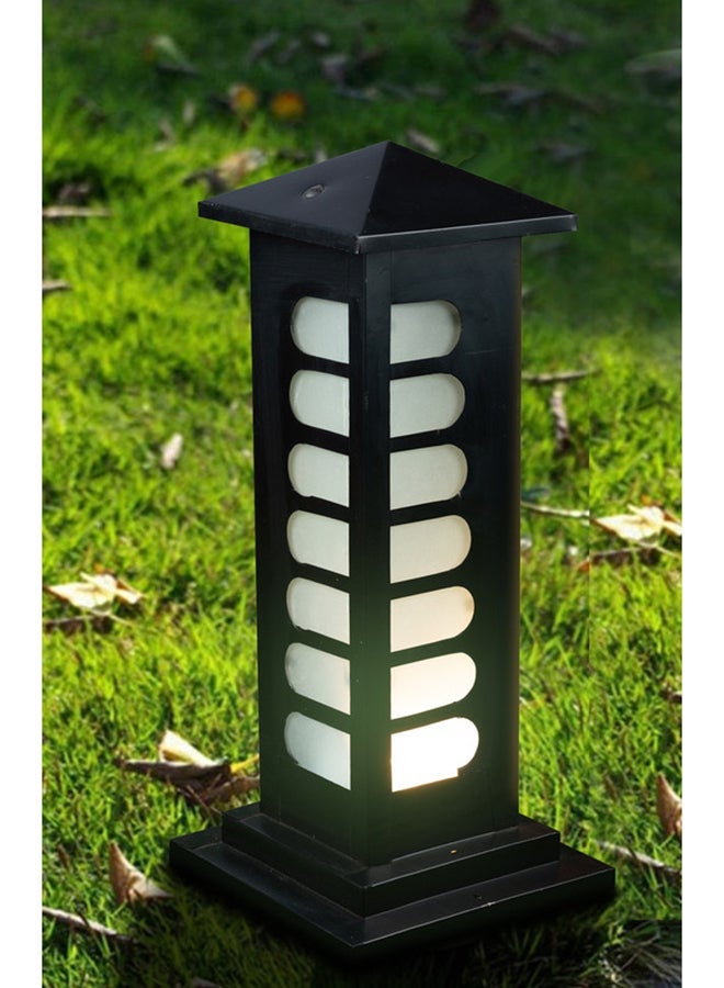 El Rawda Lighting Garden Lantern - 1 Light | Outdoor Wall Lantern Lighting - Black 21x21x44 cm - Image 2