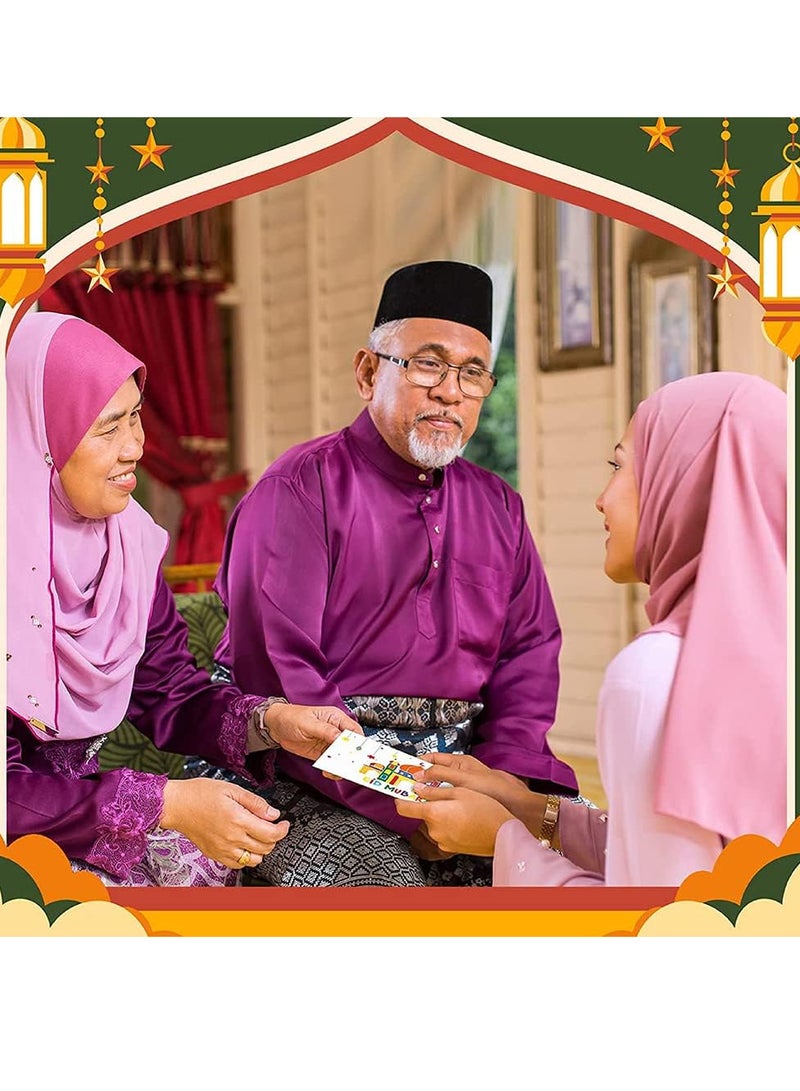 PRINTSHOP4ME Eid Mubarak Money Envelopes for Gifting kids - Eid Money Envelopes for Gifting - Eidi Mubarak Envelope for Kids - Eid Money pack -Eid al-Adha Gifting - Self-Seal Envelopes  - Image 5