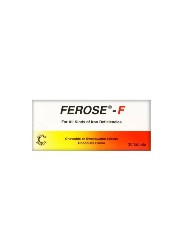 FEROSE - Ferose-F chewable tablets - Image 1