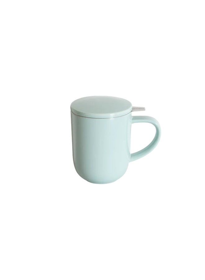 Loveramics Pro Tea 300ml Porcelain Mug With Stainless Steel Infuser And Lid River Blue