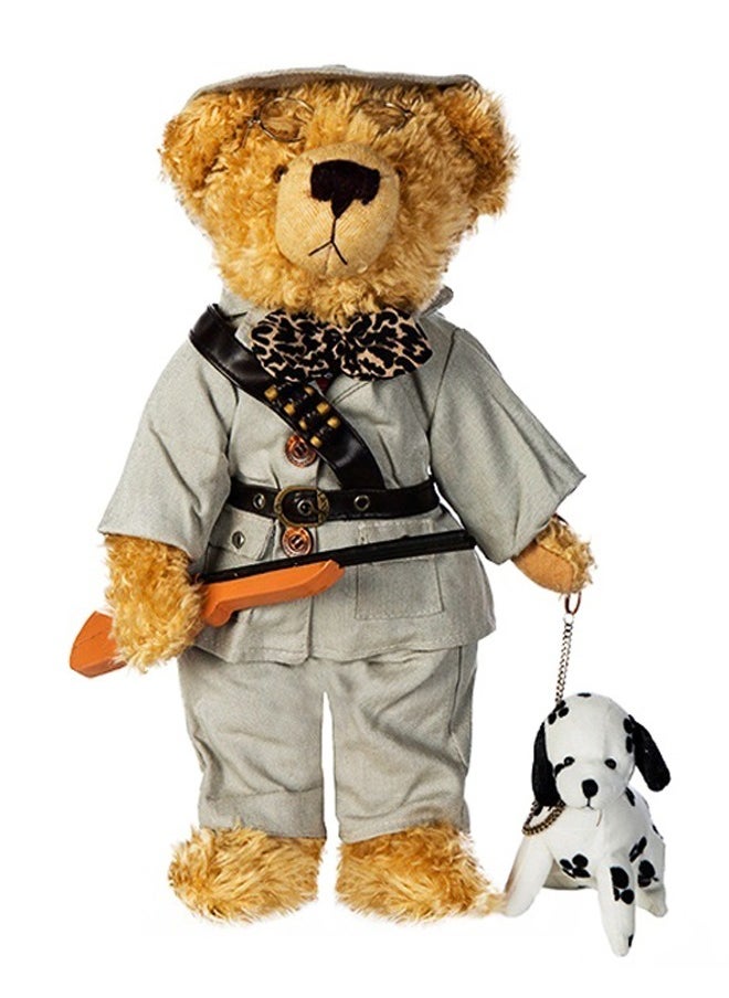 No branded Collectible Teddy Bear "Hunter"  - Image 1