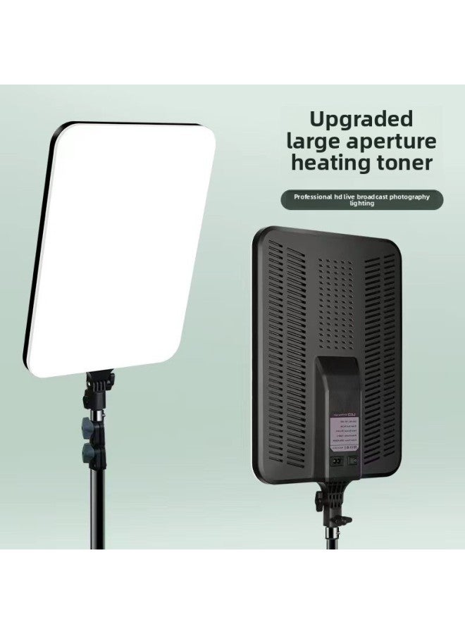 general FC-666 Flat Fill Light Internet Celebrity Live Photography Selfie Large Screen Fill Light LED Beauty FC-999 Light-Specifications:210CM Tripod - Image 1