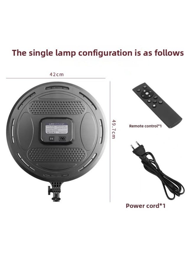 general FC-666 Flat Fill Light Internet Celebrity Live Photography Selfie Large Screen Fill Light LED Beauty FC-999 Light-Specifications:210CM Tripod - Image 3