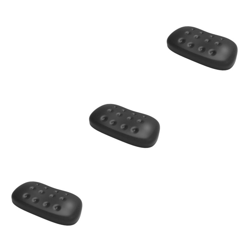 Ergonomic Black Wrist Rest Pad Padded Memory Foam Support Reduces Strain 1 Piece - Image 2