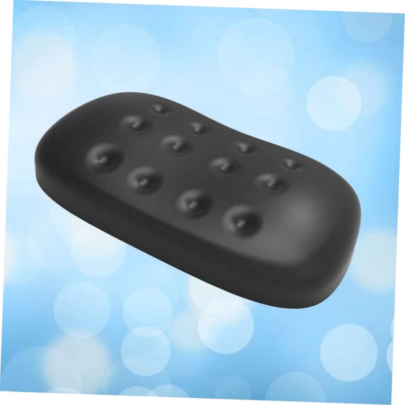 Ergonomic Black Wrist Rest Pad Padded Memory Foam Support Reduces Strain 1 Piece - Image 3