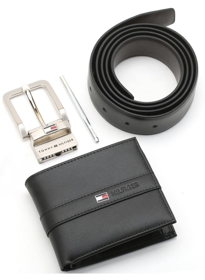 Tommy Hilfiger Plus Tommy hilfiger wallet and belt for men  - Image 1