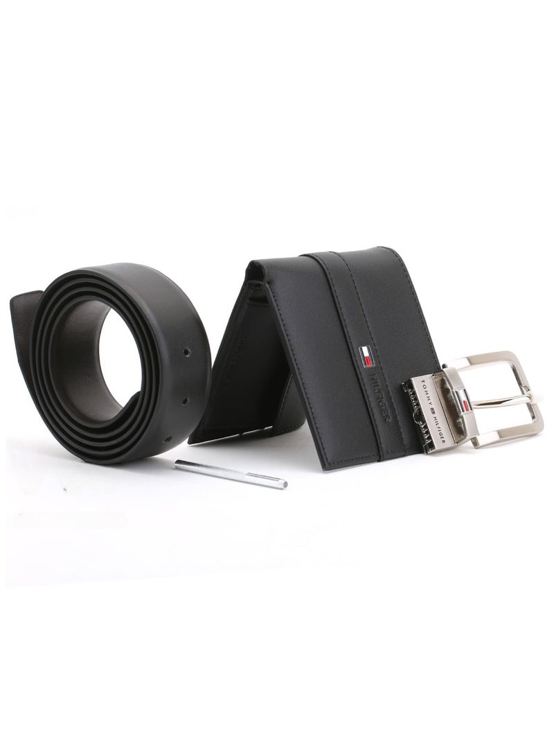 Tommy Hilfiger Plus Tommy hilfiger wallet and belt for men  - Image 4